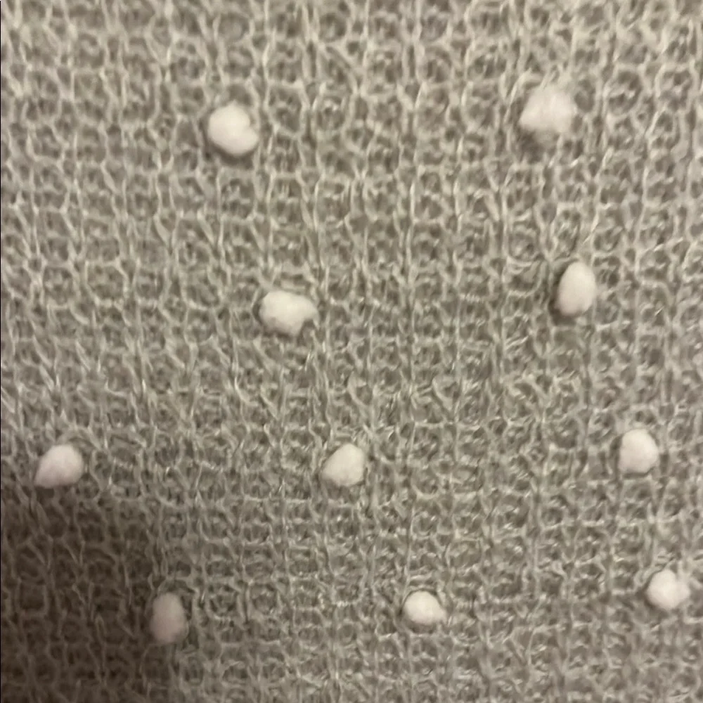 Gray Polka Dot Women's Top - Picture 3 of 3